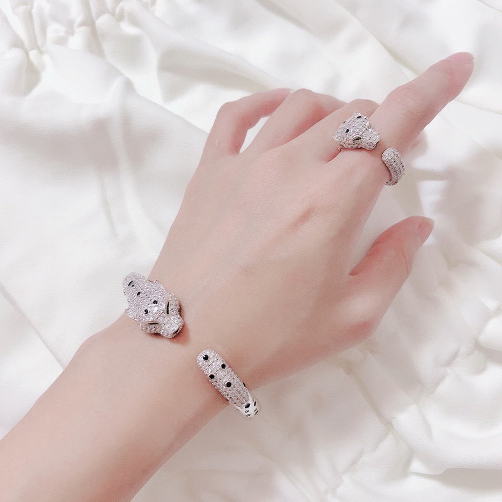 [CharmAmor]PANTHERE BIG BRACELET DIAMONDS