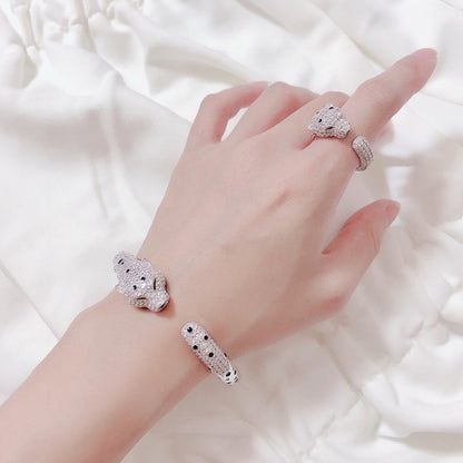 [CharmAmor]PANTHERE BIG BRACELET DIAMONDS