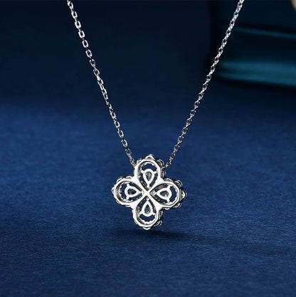 [CharmAmor]LOOP NECKLACE FULL MOTIF DIAMOND 16MM MULTIPLE COLORS