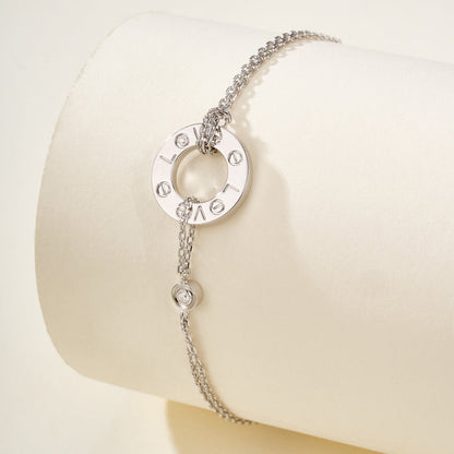 [CharmAmor]LOVE BRACELET 2 DIAMOND