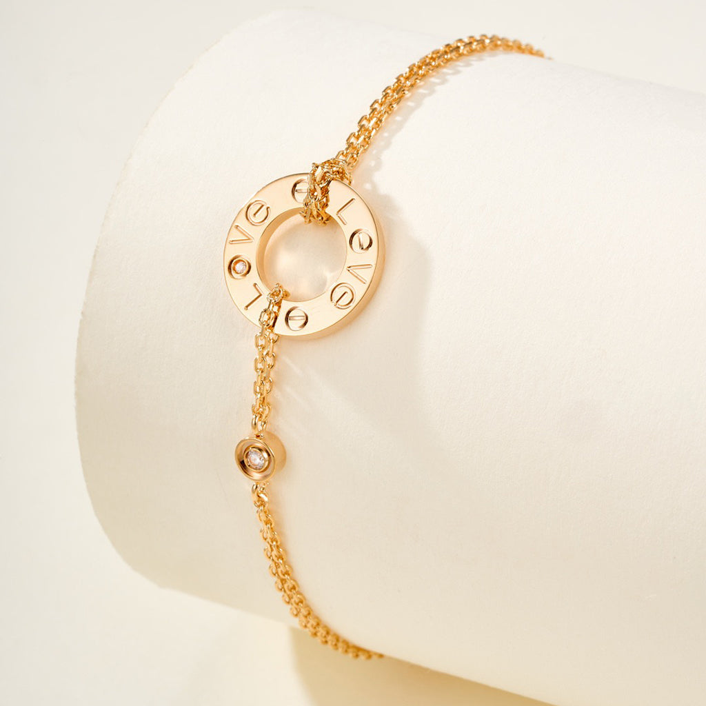 [CharmAmor]LOVE BRACELET 2 DIAMOND