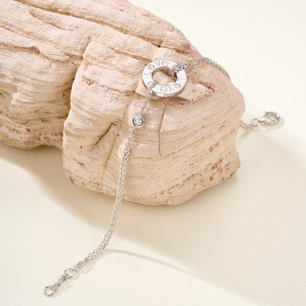 [CharmAmor]LOVE BRACELET 2 DIAMOND