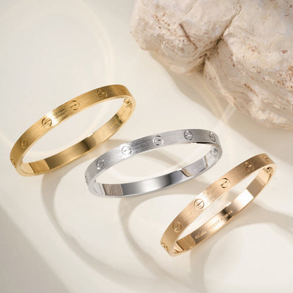 [CharmAmor]LOVE BRACELET 6.1MM BRUSHED
