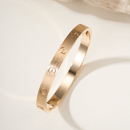 [CharmAmor]LOVE BRACELET 6.1MM BRUSHED