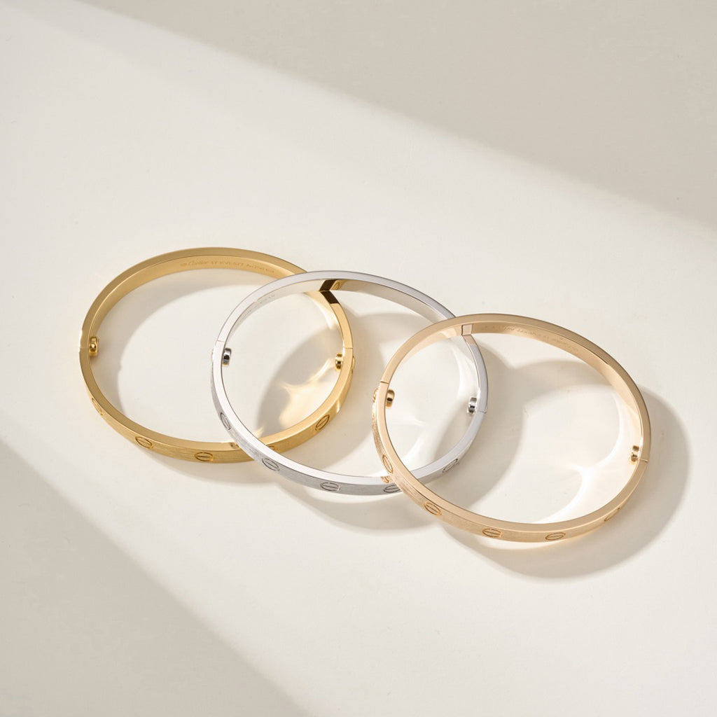 [CharmAmor]LOVE BRACELET 6.1MM BRUSHED