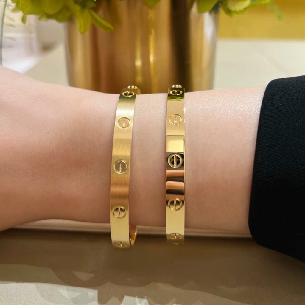 [CharmAmor]LOVE BRACELET 6.1MM BRUSHED