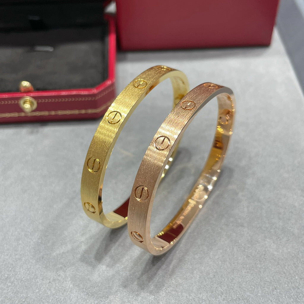 [CharmAmor]LOVE BRACELET 6.1MM BRUSHED