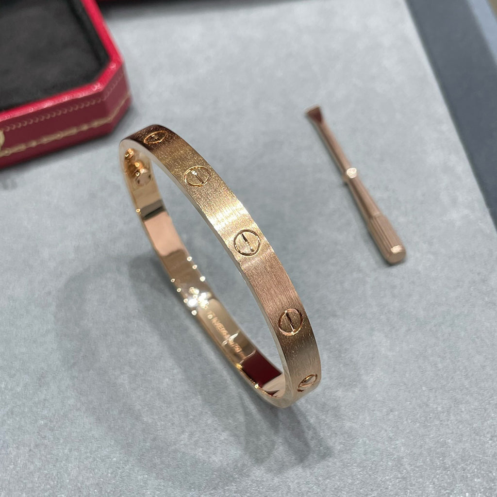 [CharmAmor]LOVE BRACELET 6.1MM BRUSHED
