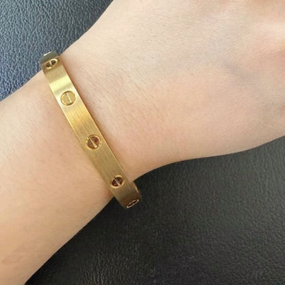 [CharmAmor]LOVE BRACELET 6.1MM BRUSHED