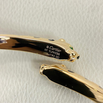 [CharmAmor]PANTHERE DOUBLE HEADED OPEN BRACELET