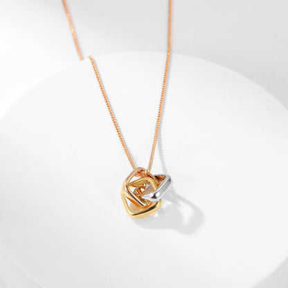 [CharmAmor]TRINITY CUSHION NECKLACE COLLECTION