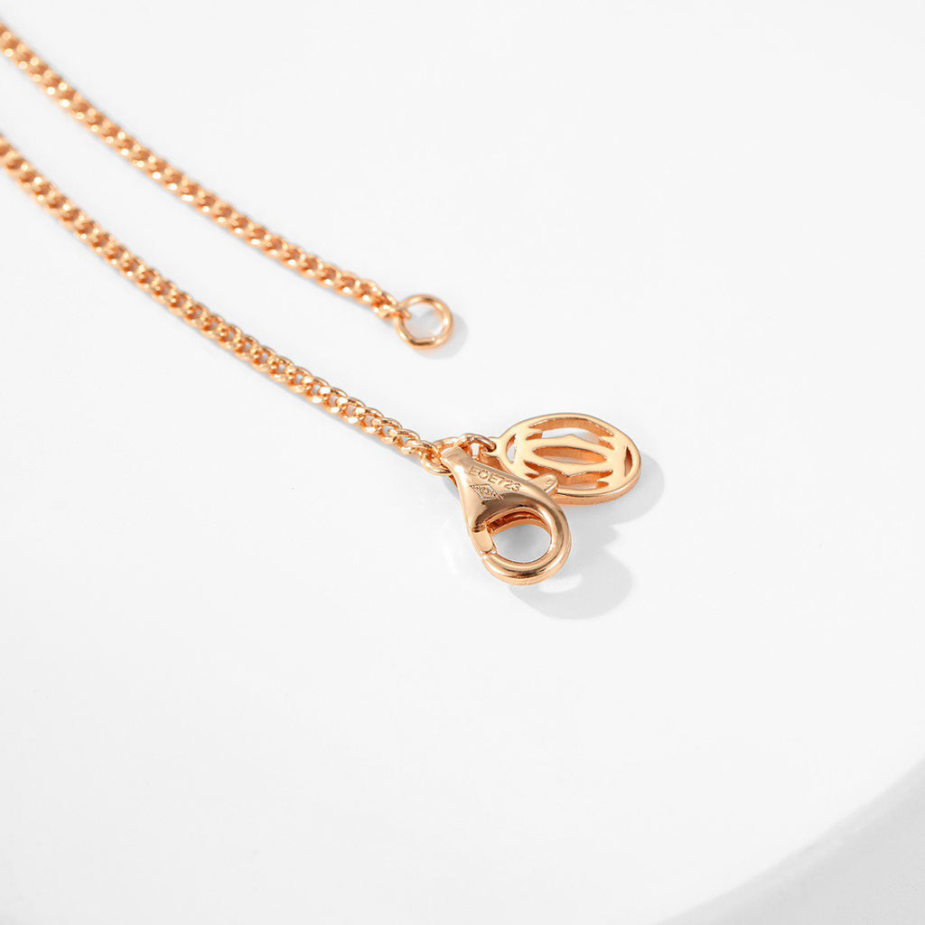 [CharmAmor]TRINITY CUSHION NECKLACE COLLECTION