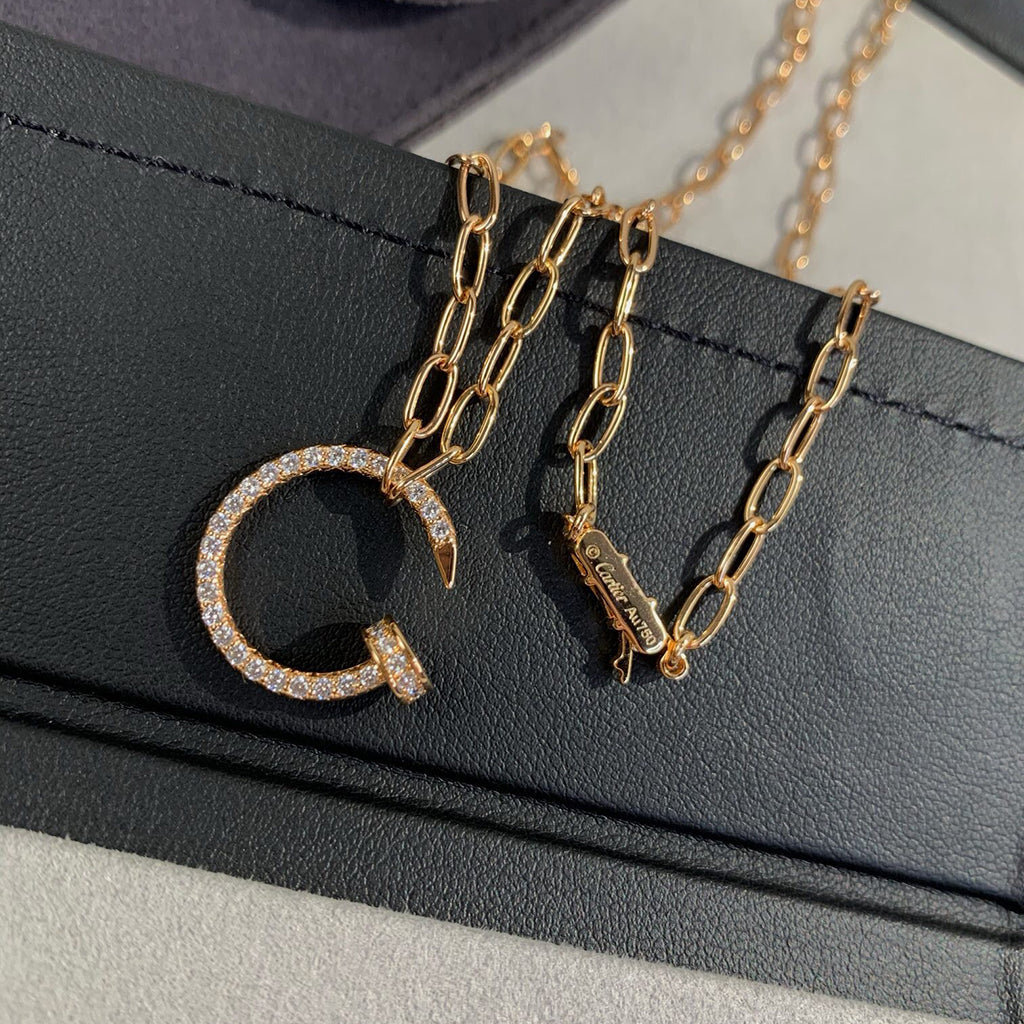 [CharmAmor]JUSTE NECKLACE FULL DIAMONDS