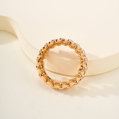 [CharmAmor]CLASH 6.8MM DIAMOND MEDIUM RING