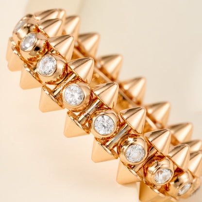 [CharmAmor]CLASH 6.8MM DIAMOND MEDIUM RING