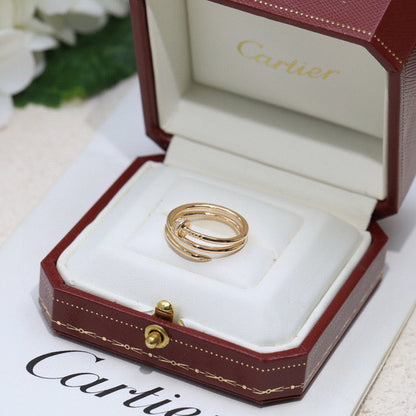 [CharmAmor]JUSTE RING 4.8MM HALF DIAMOND
