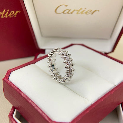 [CharmAmor]CLASH 6.4MM SMALL FULL DIAMOND RING