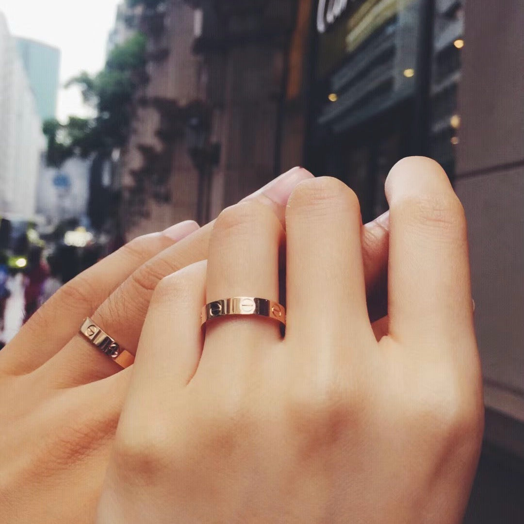[CharmAmor]LOVE RING 3.6 MM NO DIAMOND