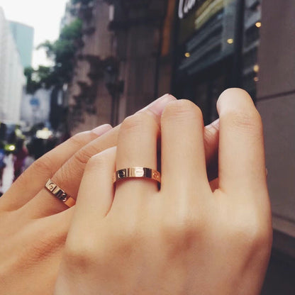 [CharmAmor]LOVE RING 3.6 MM NO DIAMOND