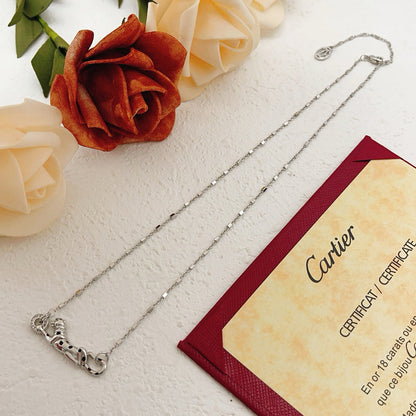 [CharmAmor]PANTHERE FULL DIAMOND NECKLACE