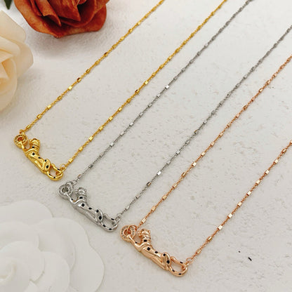 [CharmAmor]PANTHERE FULL DIAMOND NECKLACE