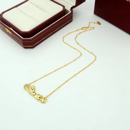 [CharmAmor]PANTHERE FULL DIAMOND NECKLACE