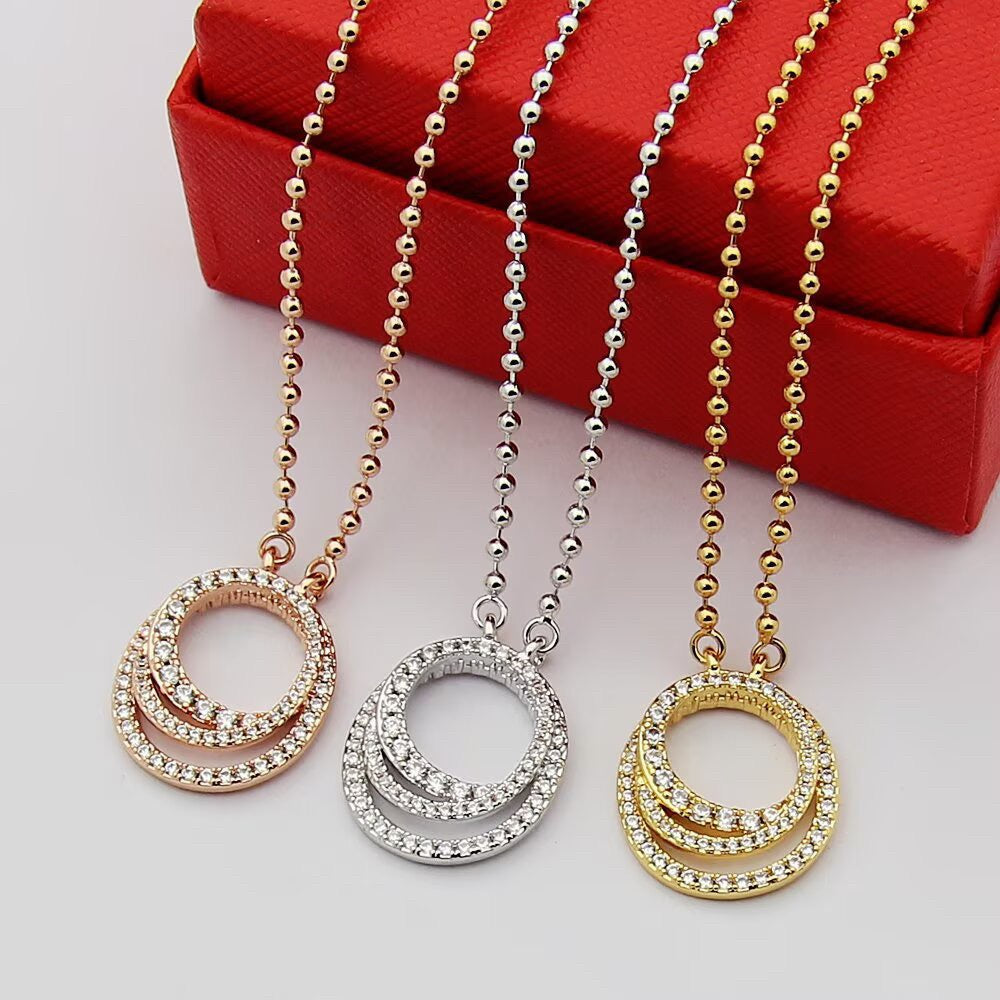[CharmAmor]ETINCELLE  FULL DIAMOND NECKLACE