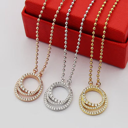 [CharmAmor]ETINCELLE  FULL DIAMOND NECKLACE