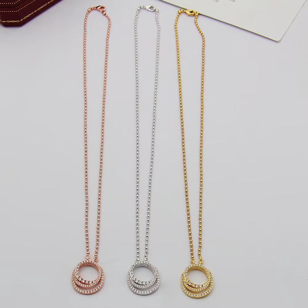 [CharmAmor]ETINCELLE  FULL DIAMOND NECKLACE
