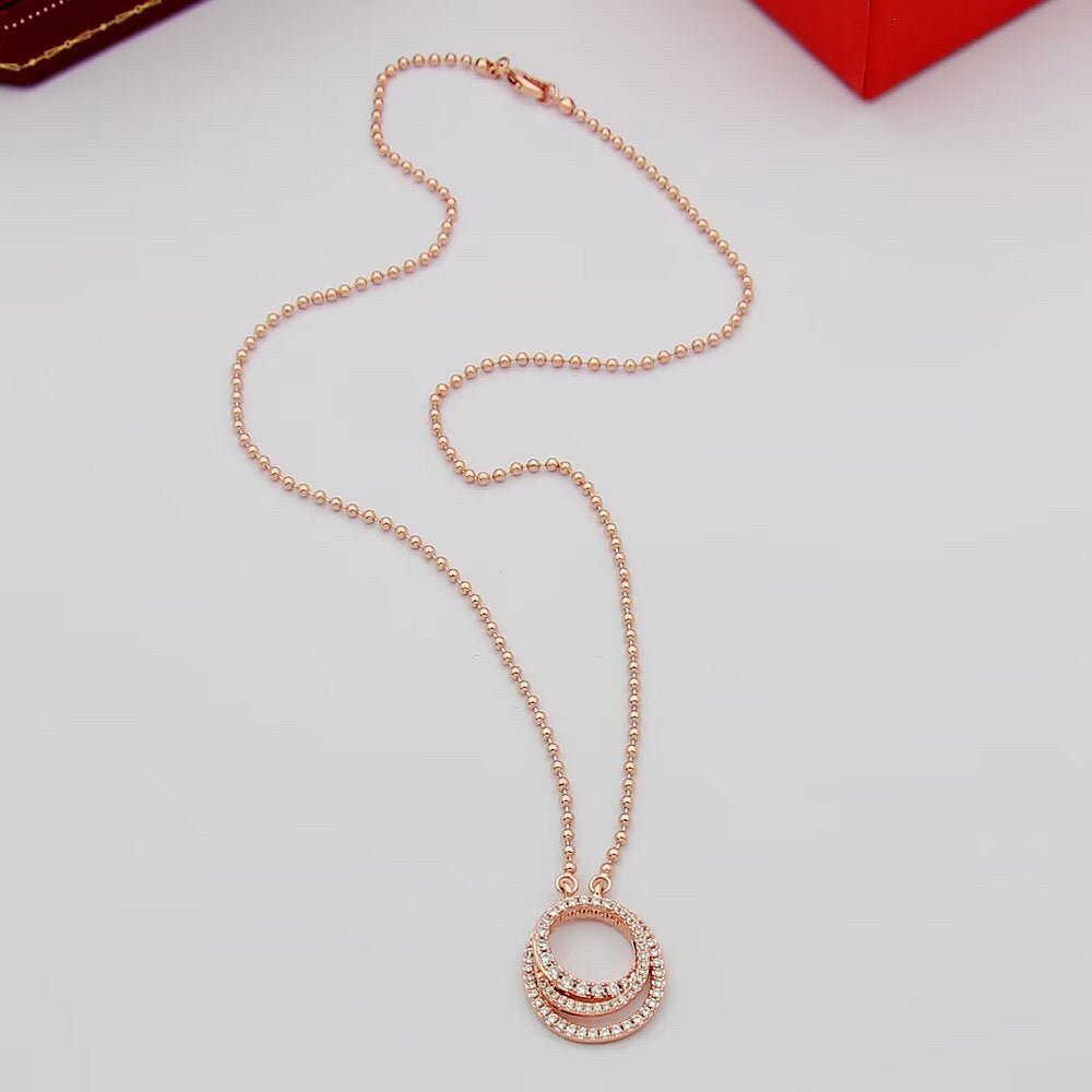[CharmAmor]ETINCELLE  FULL DIAMOND NECKLACE