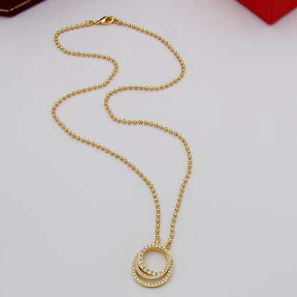 [CharmAmor]ETINCELLE  FULL DIAMOND NECKLACE