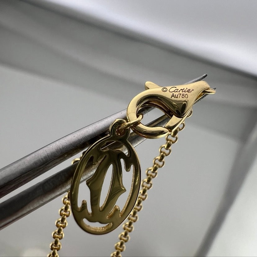[CharmAmor]PANTHERE FULL DIAMOND NECKLACE