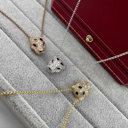 [CharmAmor]PANTHERE FULL DIAMOND NECKLACE