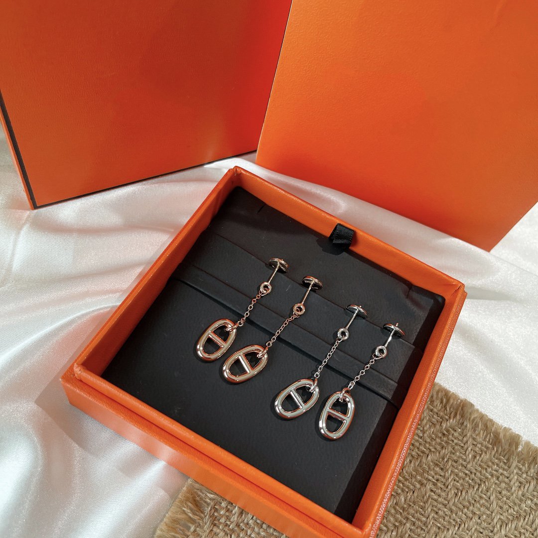 [CharmAmor]CHAINE TASSEL EARRINGS