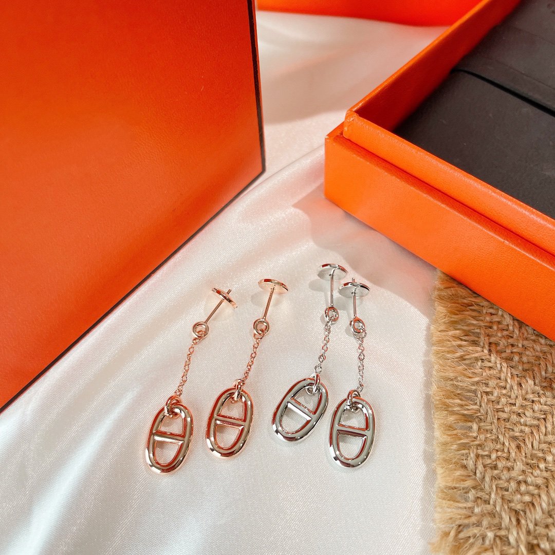 [CharmAmor]CHAINE TASSEL EARRINGS