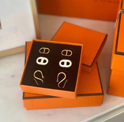[CharmAmor]HM O'MAILLON GOLD EARRINGS
