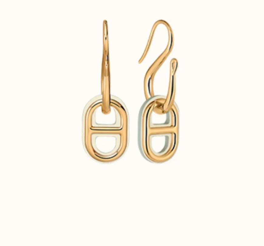 [CharmAmor]HM O'MAILLON GOLD EARRINGS