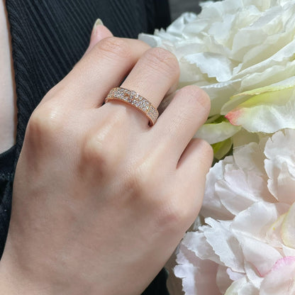 [CharmAmor]KELLY PINK GOLD DIAMOND RING