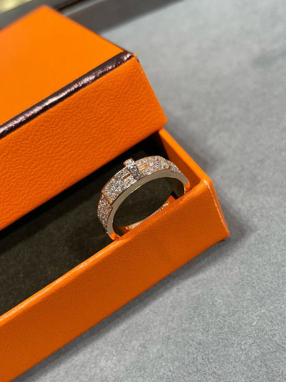 [CharmAmor]KELLY PINK GOLD DIAMOND RING