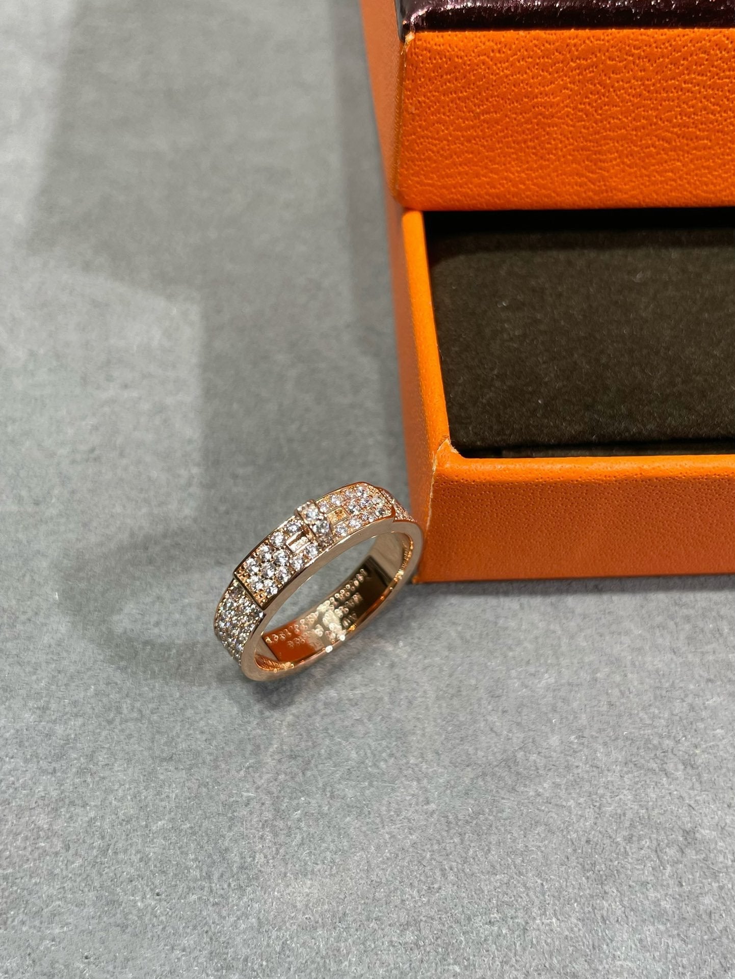 [CharmAmor]KELLY PINK GOLD DIAMOND RING