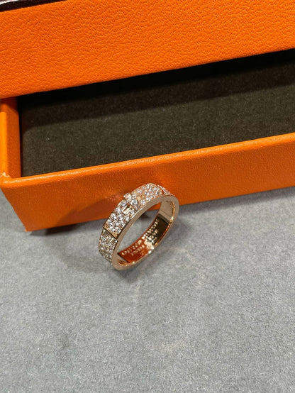 [CharmAmor]KELLY PINK GOLD DIAMOND RING
