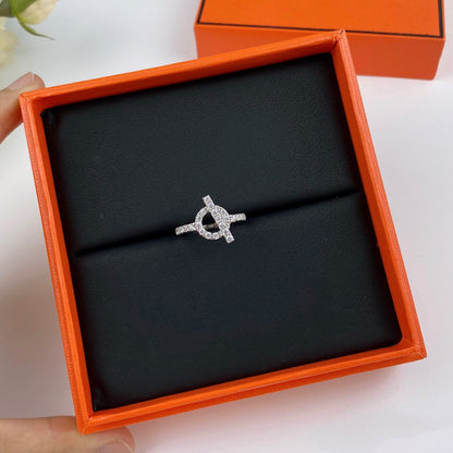 [CharmAmor]ECHAPPEE RING SILVER DIAMOND