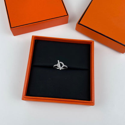 [CharmAmor]ECHAPPEE RING SILVER DIAMOND