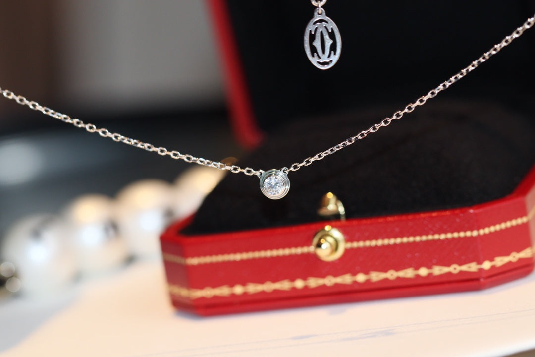 [CharmAmor]DAMOUR DIAMOND NECKLACE