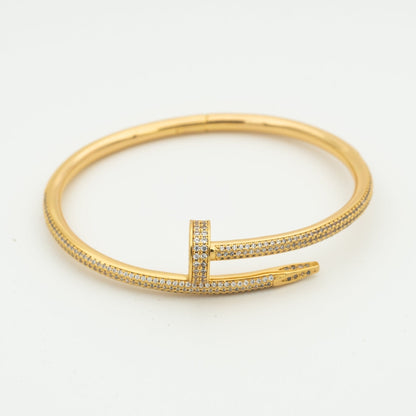 [CharmAmor]JUSTE BRACELET 3.5MM ALL DIAMONDS