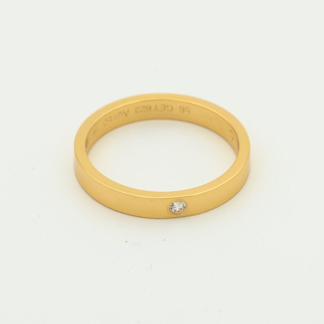 [CharmAmor]LOVE RING 4MM 1 DIAMOND