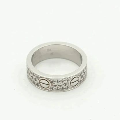 [CharmAmor]LOVE RING 5.5MM DIAMONDS PAVED