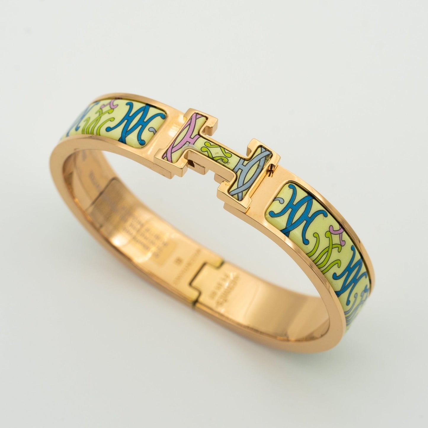 [CharmAmor]H BRACELET BEIGE MULTICOLOR