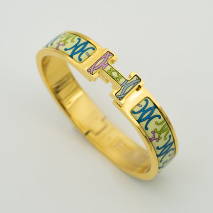[CharmAmor]H BRACELET BEIGE MULTICOLOR