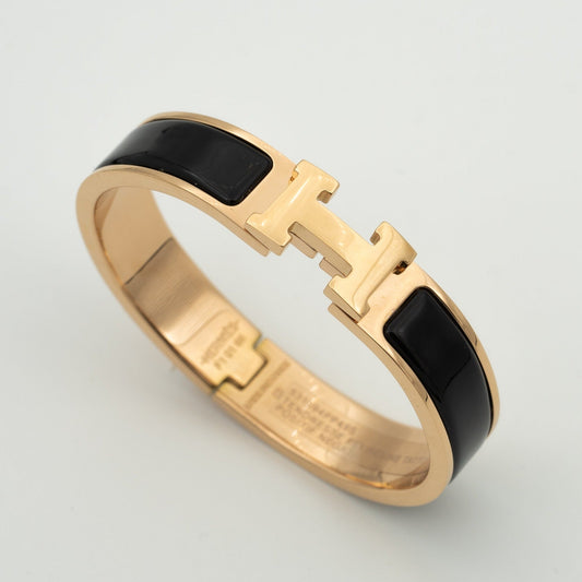 [CharmAmor]H BLACK BRACELET